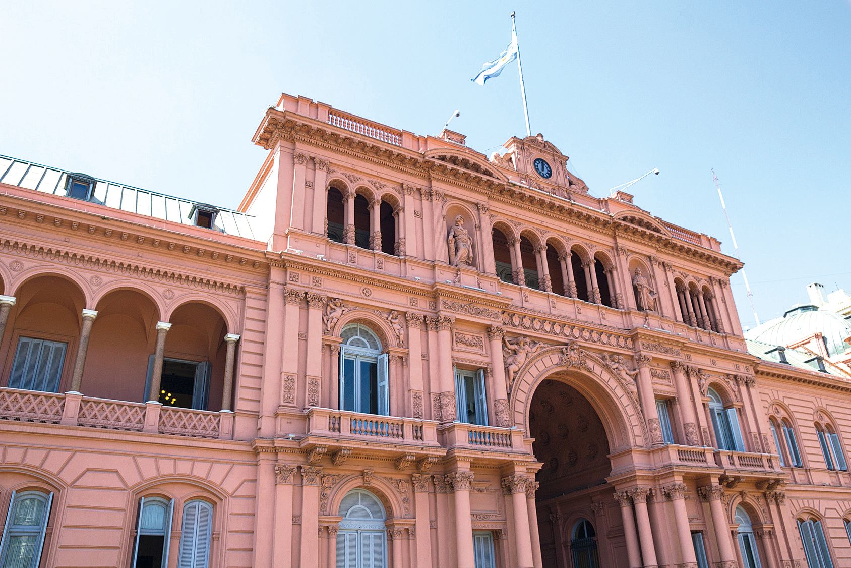 La Casa de Gobierno en la actualidad