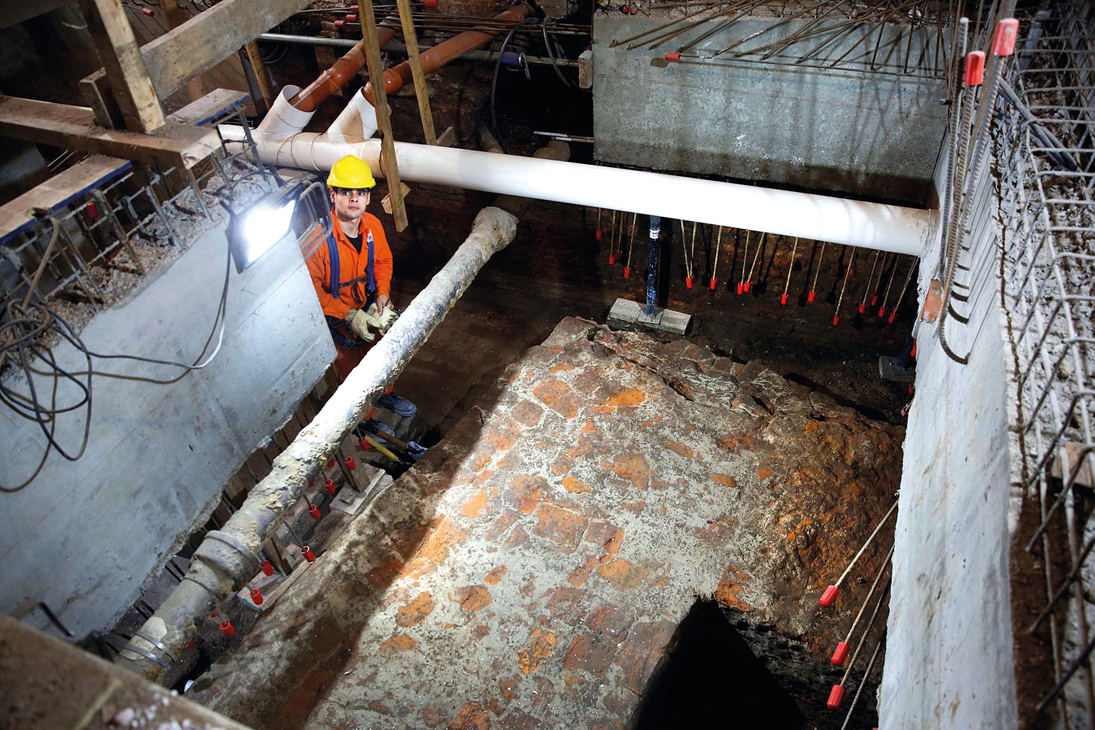 Restos del Palacio de los Virreyes, el hallazgo más antiguo de la ciudad